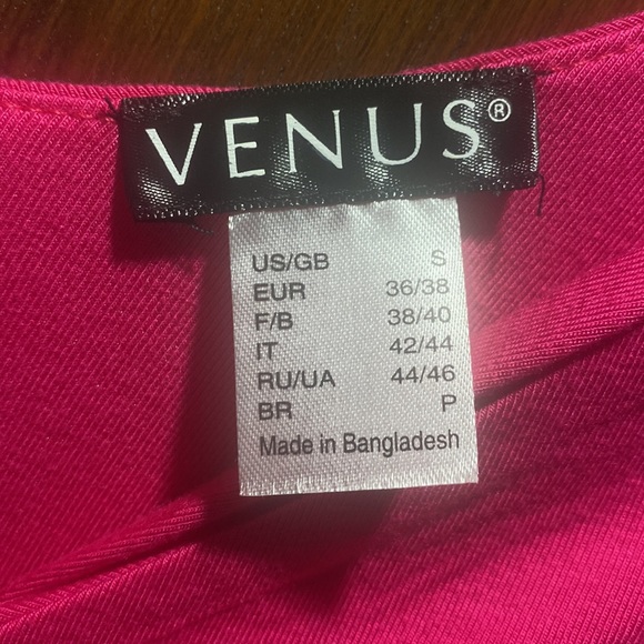 Pink knee length summer dress - Picture 2 of 3